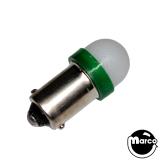 LED Lamps - Frosted-Green Frosted Non Ghosting PREMIUM LED Bayonet base 44/47