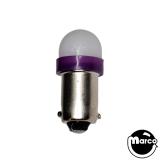 LED Lamps - Frosted-Purple Frosted Non Ghosting PREMIUM LED Bayonet base 44/47