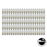BULK SUPPLIES-PinTech Bulk Warm White Frosted ECONOMY LED Pack - 100 Bulbs