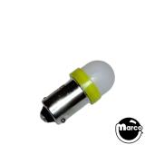 Yellow Frosted Non Ghosting PREMIUM LED Bayonet base 44/47