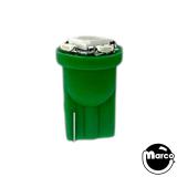 -LED lamp #555 base green 4+1 tower