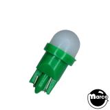 Green Frosted Non Ghosting PREMIUM LED wedge base 555