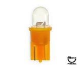 LED Lamps - Narrow-LED lamp #555 base orange narrow