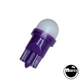 Comet Pinball-Purple Frosted Non Ghosting PREMIUM LED wedge base 555