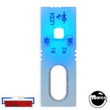 LED board Yoppsicle - Blue