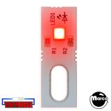 05-YOP-RD - LED board Yoppsicle - Red