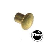 Rivet - 1/8 diameter x 9/32 inch brass