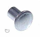 Rivet - semi tubular - steel zinc