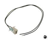 Lamp socket - wedge base with wires