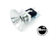 -Lamp socket - reflector with bulb