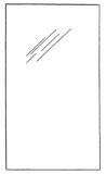 Glass playfield 23.75 x 43 x 3/16 inches wide