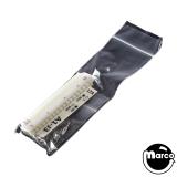 Ground Up Design-Connector - SLA printed edge single 17 pin .156 inch
