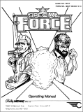 -SPECIAL FORCE (Bally) Manual operating