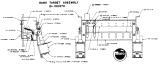 Complete Assemblies-Drop target assembly Game Plan 3 bank