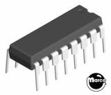 Integrated Circuits-IC - 16 pin DIP quad 2-line to 1-line multiplexer with stora