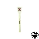 Drop Targets-Drop target Gottlieb white/red 'flower'