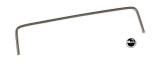 Wire ball guide rail 4-1/4 inch