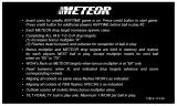 Score / Instruction Cards-METEOR (Stern) Score cards (8)