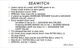 SEAWITCH (Stern) Score cards (4)