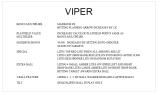 -VIPER (Stern 1981) Score cards