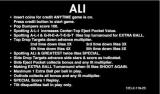 ALI (Stern) Score Cards (4)