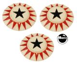 -NUGENT (Stern) Pop bumper cap set 3
