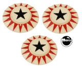 -NUGENT (Stern) Pop bumper cap set 3