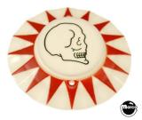 Pop Bumper Caps-DRACULA (Stern) Pop bumper cap skull R/K