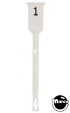 Drop target - Stern Early WHITE '1'