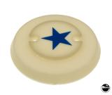 Pop Bumper Caps-STAR GAZER (Stern) White pop bumper cap blue star