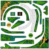 CHEETAH (Stern) Playfield plastics