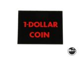 Price plate (CCM/Stern) 1 Dollar Coin