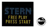 Price Plates-Price plate (CCM/Stern) Free Play Press