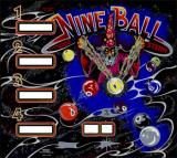 -NINE BALL (Stern) Backglass