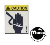 Stickers & Decals-label-ramp caution