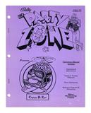 PARTY ZONE (Bally) Game Manual Original