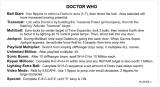 Score / Instruction Cards-DR WHO (Bally) Score card