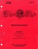 Manuals - B-BLACK ROSE (Bally) Operations Manual - Original