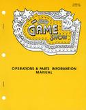 -GAME SHOW (Bally) Manual