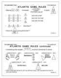 ATLANTIS (Bally) Score cards (2)