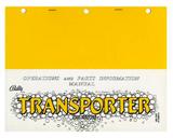 -TRANSPORTER (Bally) Manual