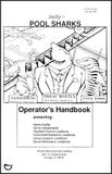 Game Handbooks-POOL SHARKS (Bally) Operator's Handbook