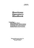 Game Handbooks-HURRICANE (Williams) Handbook