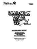 -ROAD SHOW (Williams) Manual-Instruction - Reprint