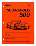 Manuals - I-INDY 500 (Bally) Manual