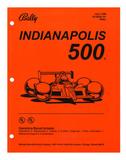INDY 500 (Bally) Manual