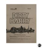 DIRTY HARRY (Williams) Manual