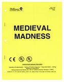 -MEDIEVAL MADNESS (Williams) Manual Reprint