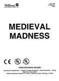 -MEDIEVAL MADNESS (Williams) Manual Original