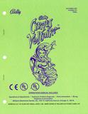 Manuals - C-CIRQUS VOLTAIRE (Bally) Manual - Reprint
